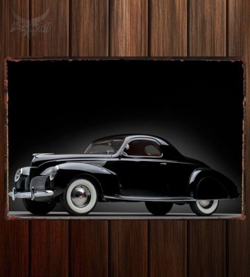 Металлическая табличка Lincoln Zephyr Coupe 397